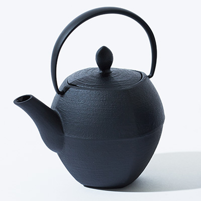 南部鉄瓶 ティーポット スクエア ブラック