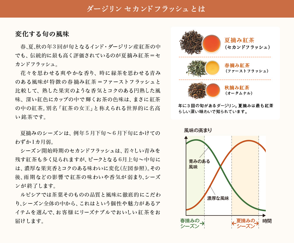 ダージリン セカンドフラッシュとは