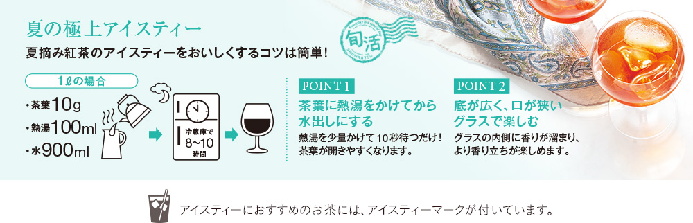 夏の極上アイスティー