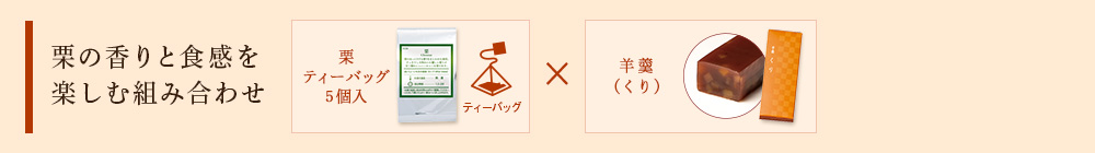 栗と羊羹(くり)