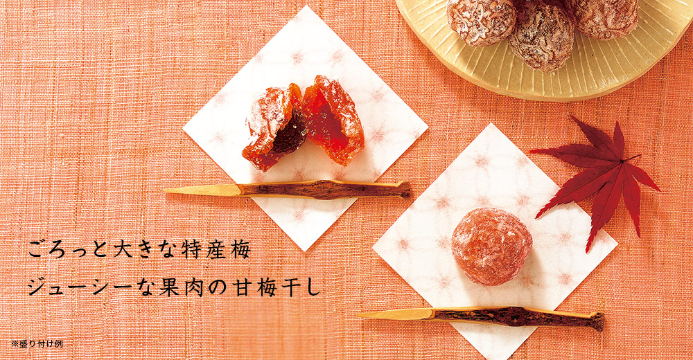 ひがしね梅甘梅干し