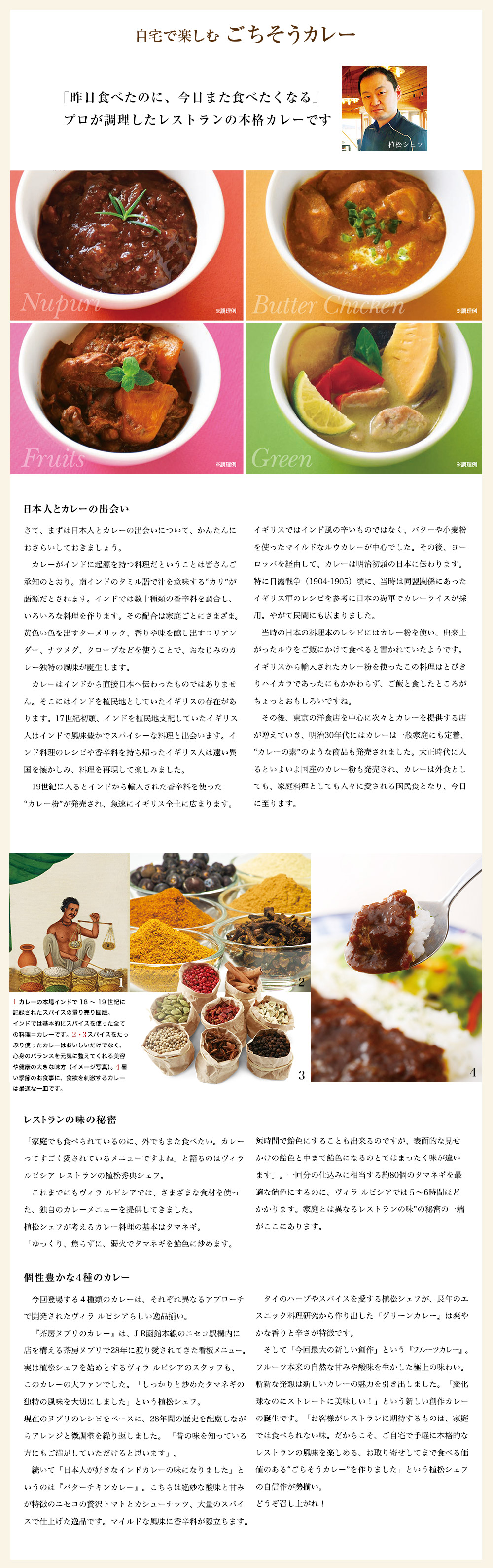 自宅で楽しむごちそうカレー