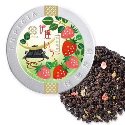 棗草莓50g仙台地區限定設計標籤罐頭