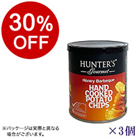 【ボンマルシェ】ハンター ポテトチップス ハニーバーベキュー風味×3  
