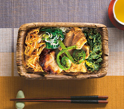 「旬の山菜」Bento革命